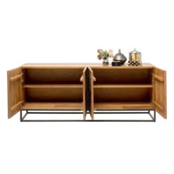 Dressoir Mangohout -BEPUREHOME Winkel kare design jaden dressoir mangohout 07