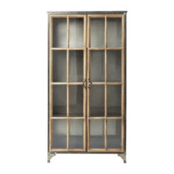 Vitrinekast Industrieel Staal