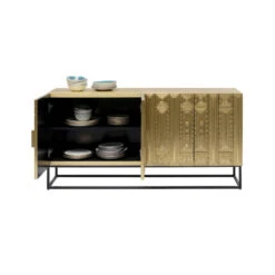 Dressoir Gouden Ornamenten -BEPUREHOME Winkel kare design marrakesh dressoir gouden ornamenten 02