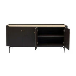 Zwart Design Dressoir 14 Zwart Design Dressoir -BEPUREHOME Winkel kare design milano zwart design dressoir 010