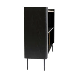 Zwart Design Dressoir Open Vakken -BEPUREHOME Winkel kare design milano zwart design dressoir open vakken 05