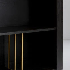 Zwart Design Dressoir Open Vakken -BEPUREHOME Winkel kare design milano zwart design dressoir open vakken 09