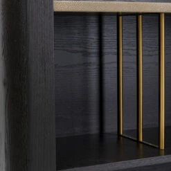 Zwart Design Dressoir Open Vakken -BEPUREHOME Winkel kare design milano zwart design dressoir open vakken 10