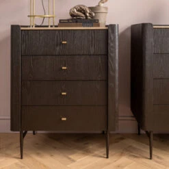 Zwarte Design Ladenkast