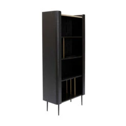 Zwarte Design Vakkenkast 14 Zwarte Design Vakkenkast -BEPUREHOME Winkel kare design milano zwarte design vakkenkast 02