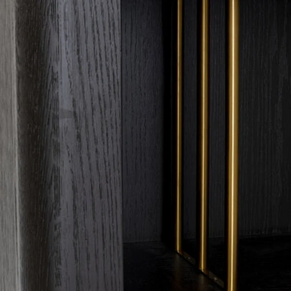 Zwarte Design Vakkenkast 11 Zwarte Design Vakkenkast - Afbeelding 9