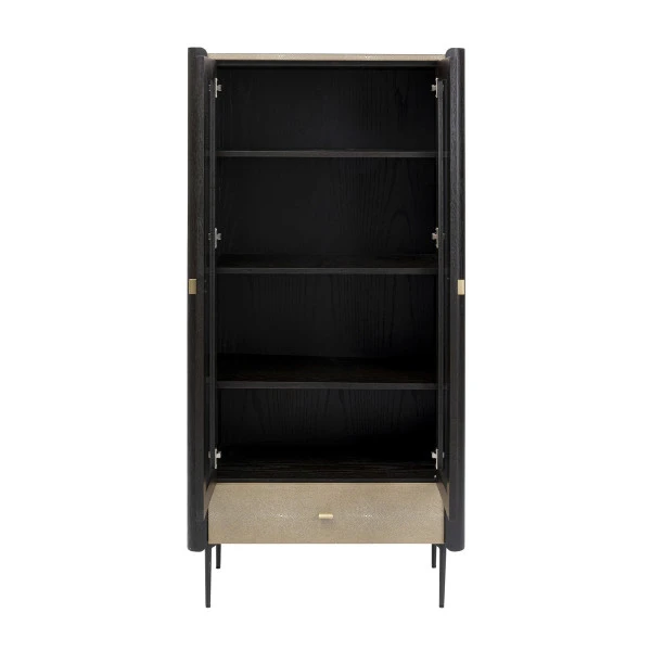 Zwarte Design Vitrinekast 7 Zwarte Design Vitrinekast - Afbeelding 5