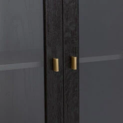 Zwarte Design Vitrinekast 18 Zwarte Design Vitrinekast -BEPUREHOME Winkel kare design milano zwarte design vitrinekast 09