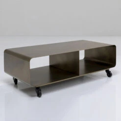 Voorkant -BEPUREHOME Winkel kare design mobil bronze verrijdbaar tv meubel brons goud 01