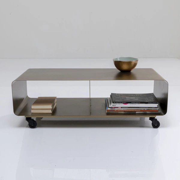 Tv-meubel Op Wielen Brons 5 Tv-meubel Op Wielen Brons - Afbeelding 3