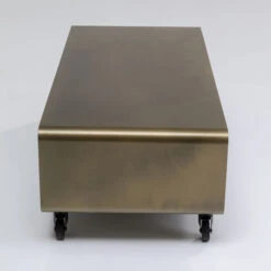 Tv-meubel Op Wielen Brons 11 Tv-meubel Op Wielen Brons -BEPUREHOME Winkel kare design mobil bronze verrijdbaar tv meubel brons goud 05