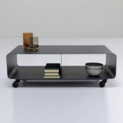 Verrijdbaar Tv-meubel Donkergrijs -BEPUREHOME Winkel kare design mobil grey verrijdbaar tv meubel donkergrijs 04