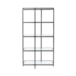 Stellingkast Met Ribbelglas