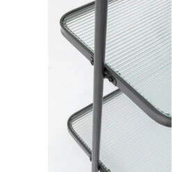 Stellingkast Met Ribbelglas -BEPUREHOME Winkel kare design modern art stellingkast met ribbelglas 06