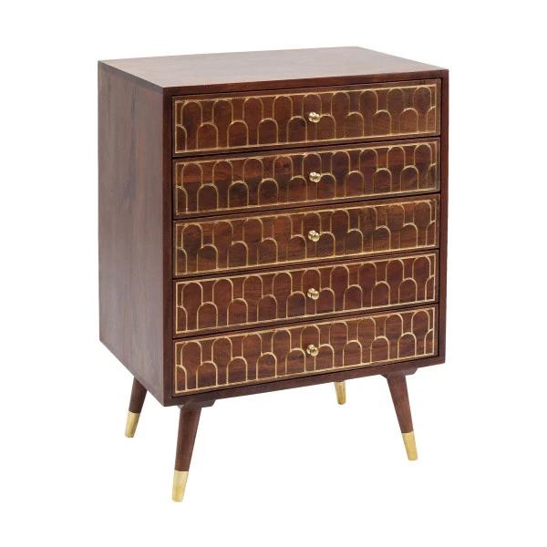 Retro Ladenkast Mangohout 4 Retro Ladenkast Mangohout - Afbeelding 2