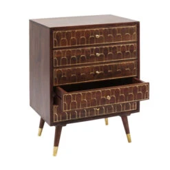 Retro Ladenkast Mangohout 8 Retro Ladenkast Mangohout -BEPUREHOME Winkel kare design muskat retro ladenkast mangohout 03 2