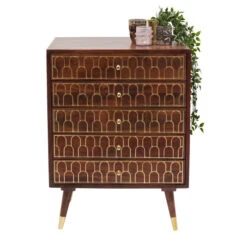 Retro Ladenkast Mangohout 9 Retro Ladenkast Mangohout -BEPUREHOME Winkel kare design muskat retro ladenkast mangohout 04 1