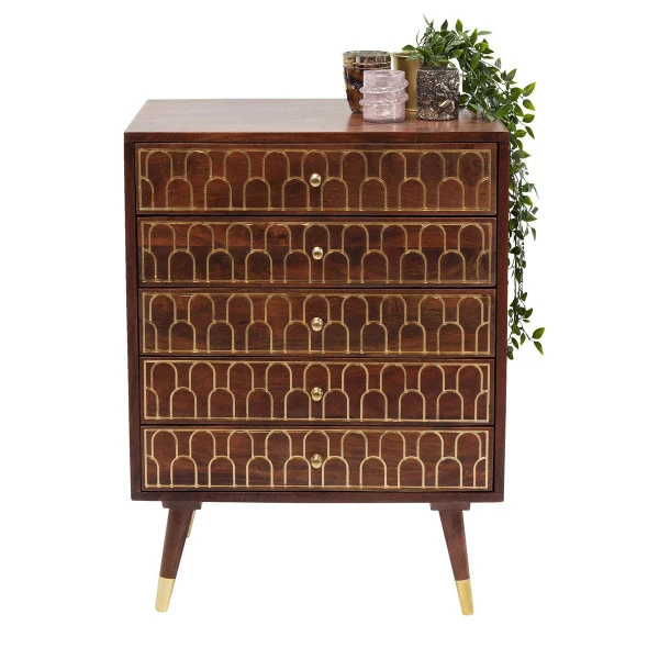 Retro Ladenkast Mangohout 6 Retro Ladenkast Mangohout - Afbeelding 4