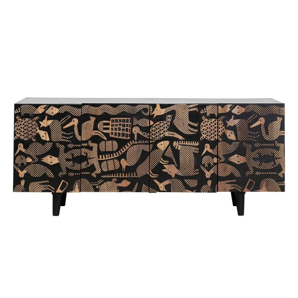 Mangohout Dressoir 3 Mangohout Dressoir