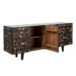 Mangohout Dressoir 13 Mangohout Dressoir -BEPUREHOME Winkel kare design nativera mangohout dressoir 05