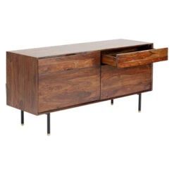 Sheesham Hout Dressoir 140 Cm 14 Sheesham Hout Dressoir 140 Cm -BEPUREHOME Winkel kare design ravello dressoir van sheeshamhout 140 cm 08