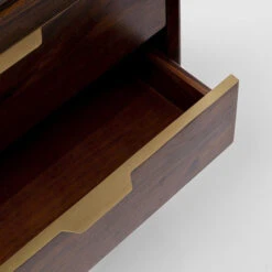 Smalle Vitrinekast Sheeshamhout 20 Smalle Vitrinekast Sheeshamhout -BEPUREHOME Winkel kare design ravello smalle vitrinekast sheeshamhout 09