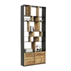 Open Wandkast Van Dennenhout -BEPUREHOME Winkel kare design storm open wandkast van dennenhout 02