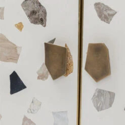 Terrazzo Dressoir -BEPUREHOME Winkel kare design terrazzo terrazzo dressoir 08