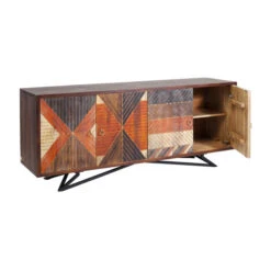 Houten Dressoir Indianen -BEPUREHOME Winkel kare design tomahawk houten dressoir indianen 83370 007
