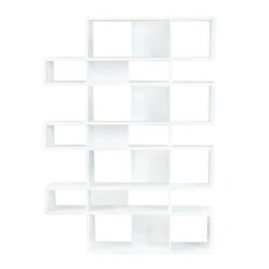 Witte Design Boekenkast 220 Cm -BEPUREHOME Winkel kast tundo amavel 220 wit 02 800x800 1