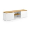 Tv-meubel Wit Eiken 150 Cm 2 Tv-meubel Wit Eiken 150 Cm -BEPUREHOME Winkel kave home abilen wit tv meubel met eiken 150 cm 01