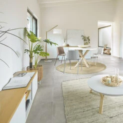 Tv-meubel Wit Eiken 200 Cm -BEPUREHOME Winkel kave home abilen wit tv meubel met eiken 200 cm 04