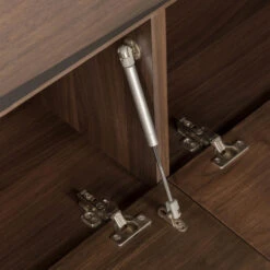 Walnoot Dressoir Modern Design -BEPUREHOME Winkel kave home cutt modern walnoot dressoir 07