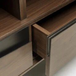 Walnoot Tv-meubel 17 Walnoot Tv-meubel -BEPUREHOME Winkel kave home cutt modern walnoot tv meubel 07