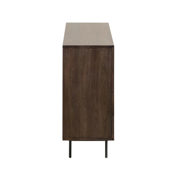 Walnoothouten Ladekast 5 Walnoothouten Ladekast - Afbeelding 3