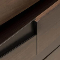 Walnoothouten Ladekast 18 Walnoothouten Ladekast -BEPUREHOME Winkel kave home cutt walnoothouten ladekast 07