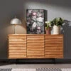 Design Dressoir Massief Hout -BEPUREHOME Winkel kave home delsie dressoir van licht hout 01 3 1