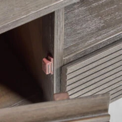 TV-meubel Grijs Acacia Hout -BEPUREHOME Winkel kave home indiann tv meubel grijs acaciahout 05