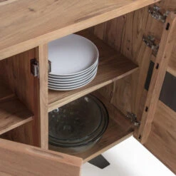 Dressoir Boomstam Acacia -BEPUREHOME Winkel kave home laforma cc0470m43 uxia houten dressoir met boomstam 04