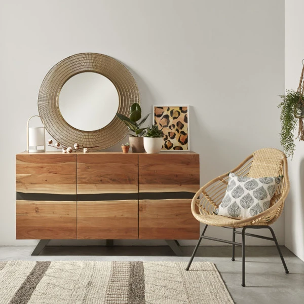 Dressoir Boomstam Acacia - Afbeelding 7