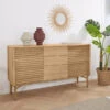 Eiken Retro Dressoir -BEPUREHOME Winkel kave home lenon eiken retro dressoir 04 1
