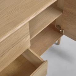 Eiken Retro Dressoir -BEPUREHOME Winkel kave home lenon eiken retro dressoir 07