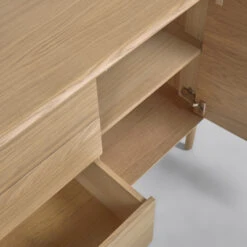 Retro Dressoir Eiken 16 Retro Dressoir Eiken -BEPUREHOME Winkel kave home lenon retro dressoir eiken 04