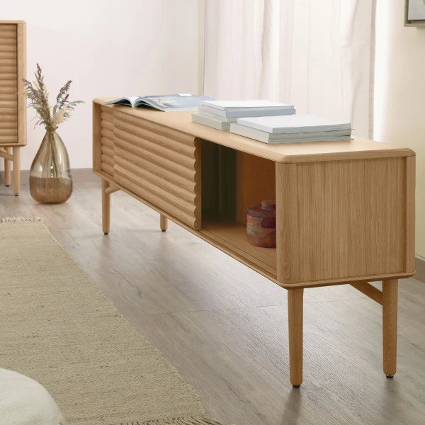 Retro Tv-meubel Eiken 7 Retro Tv-meubel Eiken - Afbeelding 5