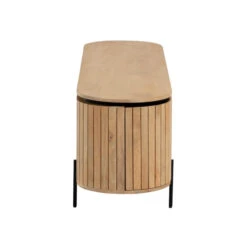 Tv-meubel Ovaal Mangohout -BEPUREHOME Winkel kave home licia ovaal tv meubel van mangohout 05