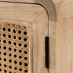 Houten Nachtkastje Met Webbing -BEPUREHOME Winkel kave home nalu houten nachtkastje met webbing 07