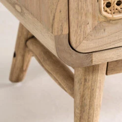 Houten Nachtkastje Met Webbing -BEPUREHOME Winkel kave home nalu houten nachtkastje met webbing 10