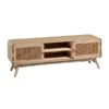 Rotan Tv-meubel Hout -BEPUREHOME Winkel kave home nalu houten tv meubel met webbing 01