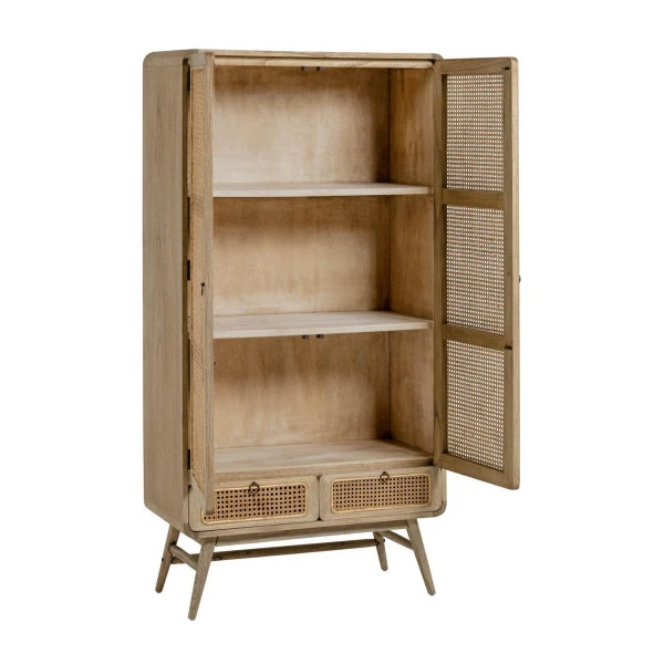 Webbing Kast Naturel Rotan 4 Webbing Kast Naturel Rotan - Afbeelding 2