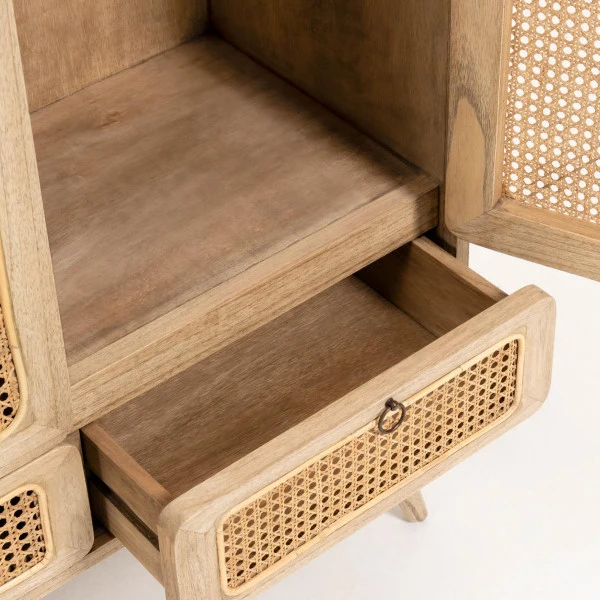 Webbing Kast Naturel Rotan 8 Webbing Kast Naturel Rotan - Afbeelding 6